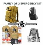 Stealth Angel 72-Hour Emergency Kit for 3 People