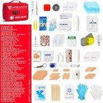 326-Piece Waterproof First Aid Kit for Emergencies