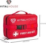 326-Piece Waterproof First Aid Kit for Emergencies