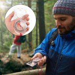 Multifunctional Waterproof Compass and Map Ruler