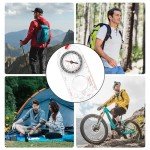 Multifunctional Waterproof Compass and Map Ruler