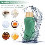 Collapsible 650ml Leak-Proof Silicone Water Bottle
