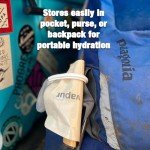 Vapur 1L Wide Mouth Reusable Water Bottle