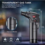 4-Pack Windproof Jet Flame Torch Lighters
