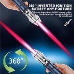 Windproof Torch Lighter for Outdoor Emergencies