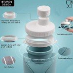 Collapsible 20oz Leakproof Silicone Water Bottle