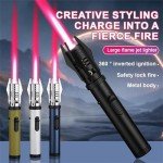 Windproof Torch Lighter for Outdoor Emergencies