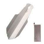 Lixada Ultralight Titanium Camping Shovel Trowel