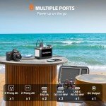 Solar Generator for Camping and Emergency Backup