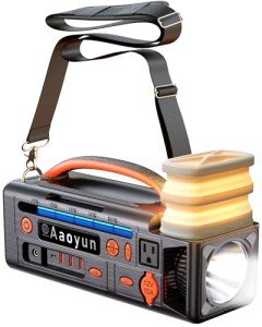 Portable Power Station & Solar Generator - 296Wh