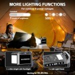 Solar Generator for Camping and Emergency Backup