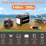 Solar Generator for Camping and Emergency Backup