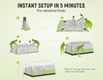 Vibemo Instant Family Tent for 8-10 People