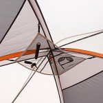 Large Family Camping Tent for 9 People, Orange