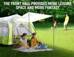 Vibemo Instant Family Tent for 8-10 People