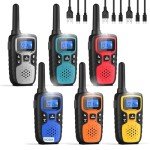 Wishouse Rechargeable Walkie Talkies - 6 Pack