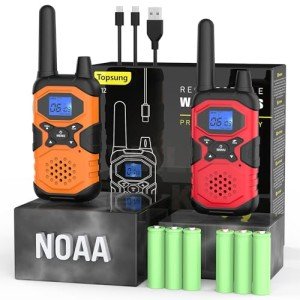 Topsung Long Range Walkie Talkies for Emergencies