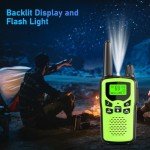 Rechargeable Long-Range Walkie Talkie Set - 4 Pack