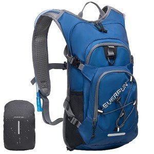 Lightweight Hydration Backpack with 2L Bladder