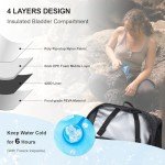 Lightweight Hydration Backpack with 2L Bladder