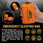 Emergency Survival Sleeping Bag - Waterproof, Ultralight Bivy
