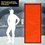 Emergency Survival Sleeping Bag - Waterproof, Ultralight Bivy