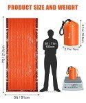 Ultralight Emergency Sleeping Bags & Thermal Blankets