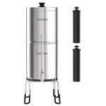 Stainless Steel Gravity Water Filter System