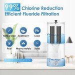 Aqua Crest Gravity Water Filter System for Emergencies