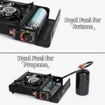 Portable Dual Fuel Stove for Hurricane Emergencies