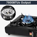 Portable Dual Fuel Stove for Hurricane Emergencies