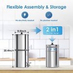Aqua Crest Gravity Water Filter System for Emergencies