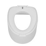 Portable Outdoor Toilet with Detachable Bucket and Holder