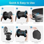Portable Adjustable Toilet for Camping and Emergencies