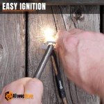 Survival Fire Starter Kit with Hemp Rope