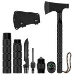 Folding Survival Axe Multi-Tool for Outdoor Emergencies