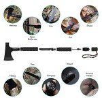 Folding Survival Axe Multi-Tool for Outdoor Emergencies