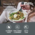 Emergency Camping Utensils: 2-Pack Spork Set