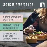 Emergency Camping Utensils: 2-Pack Spork Set