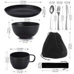 Berglander Camping Mess Kit: Silverware Set Essentials