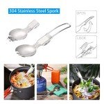 Odoland 6-Piece Camping Cookware Set