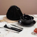 Berglander Camping Mess Kit: Silverware Set Essentials