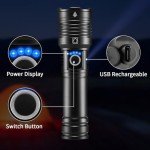 Super Bright Rechargeable Flashlight for Emergencies