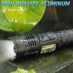 High Lumen Rechargeable Flashlight - 7 Modes