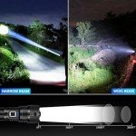 Super Bright Rechargeable LED Flashlights - 2 Pack