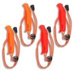 Eayson Emergency Whistle with Reflective Lanyard (4 Pack)