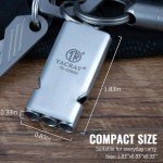Loud Emergency Whistles with Neck Chain and Keychain