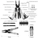 31-in-1 Stainless Steel Multitool for Emergencies
