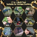 17-in-1 Multitool: Perfect Emergency Kit Gift