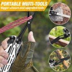 31-in-1 Stainless Steel Multitool for Emergencies